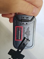 Dodge Viper Carbon Fiber Brushed Metal Chrome Buckle Down Officially Licensed