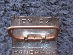 AMERICAN EAGLE 3&Prime; x 2&Prime; BRASS BELT BUCKLE NEW IN NORDSTROMS BOX