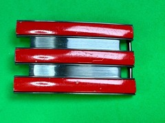 Adidas Golf 3 Stripe Red Gray Color – Trophy Award Style Sports Belt Buckle
