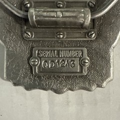 The Great American Buckle  »Eagle » Belt Buckle Made In USA Copyright 1983