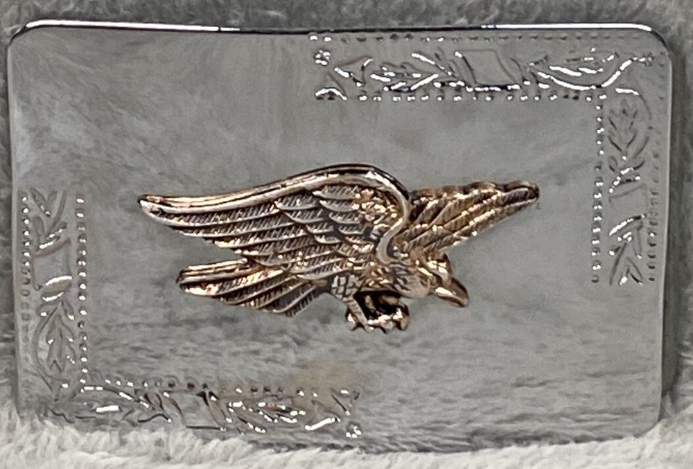 Silver Toned Flying Eagle Western Belt Buckle for 1-3/4&Prime; Belt 3-1/2&Prime; x 2-1/4&Prime;