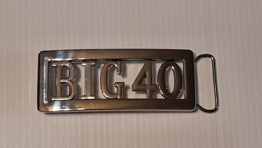 BIG40 BIG 40 BIRTHDAY CUSTOM Belt Buckle-Put ANY LETTERS &/OR NUMBERS on Buckle