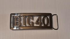 BIG40 BIG 40 BIRTHDAY CUSTOM Belt Buckle-Put ANY LETTERS &/OR NUMBERS on Buckle