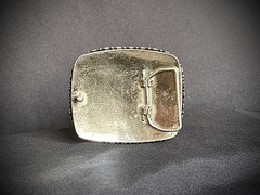 “This Mortal Coil” Skull Belt Buckle OOAK Gothic Artifact Darren McNeese