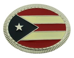 10 PCS Puerto Rico Usa Flag Bandera puertorriquena Puertorriqueno Belt Buckles