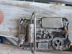 Train Locomotive Vintage Belt Buckle – Siskiyou Buckle Co. 1984