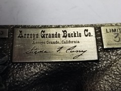 Texas style ,BELT BUCKLE BRASS, by Arroyo-USA GREAT CHRISTMAS GIFT IDEA