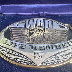Montana Silversmiths Limited Edition Eagle Western Oval Belt Buckle 1.5&Prime; 1102