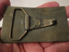 VINTAGE COLT ARMY 44 CAL THEME BELT BUCKLE – HEAVY – GW13