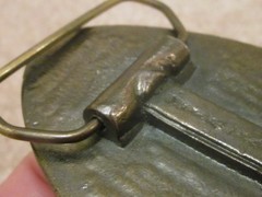 Vintage 70&rsquo;s Honda Dirt Bike Men&rsquo;s Belt Buckle