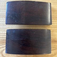 Lot Of 2 Vintage Unbranded Wood Belt Buckles RARE 🔥🔥🔥