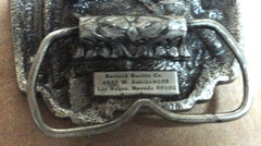 LIMITED #201 OF 10K FEDERAL MANAGERS ASSOCIATION 1984 COMMEMORATIVE BELT BUCKLE