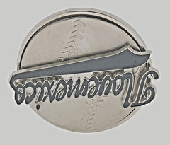 Mexico Mexican Flags Belt Buckle Vintage Spinners LA Dodgers Team Series Style