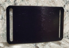 GRIP6 BELT BUCKLE – BLACK NINJA – 1.5 INCH WIDE – WOMEN and MEN – USED #29