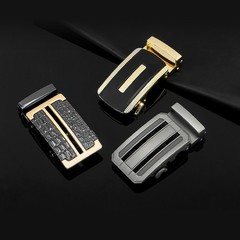 Alloy Belt Buckle Adjustable Automatic Buckle Fashion Belt Replacement Buckle