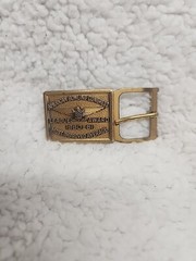 American Bowling Congress League Award 1960-61 Belt Buckle Most Improved Average