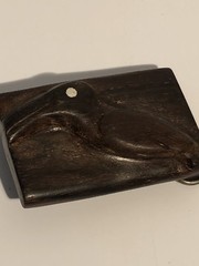 Belt Buckel, Toucan, Vintage 1970’s, Hand Carved, 1.5” Belt, ( 3” x 1.85” )