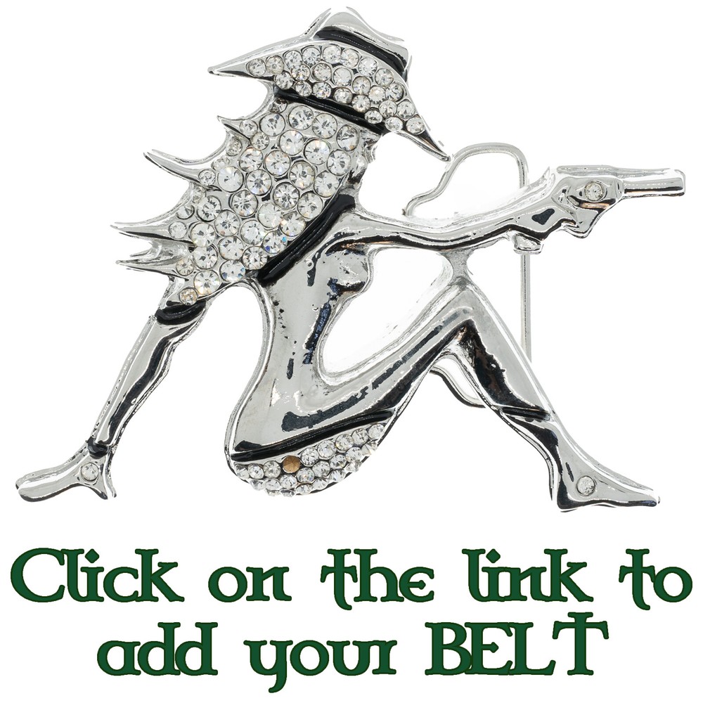 Porn Star Kappa Naked Woman Girl Gun Cowboy Bling Belt Buckle Biker Trucker