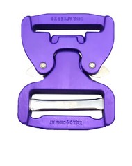 AustriAlpin Purple 38mm/1.5&Prime; Pro Style Cobra Buckle – Male Adj Female Fixed