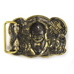 Belt buckle Spartan, Ancient Greece warrior military brass belt buckle