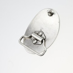 Business Belt Buckle Oval – Elegant Design for Suit & Office Look