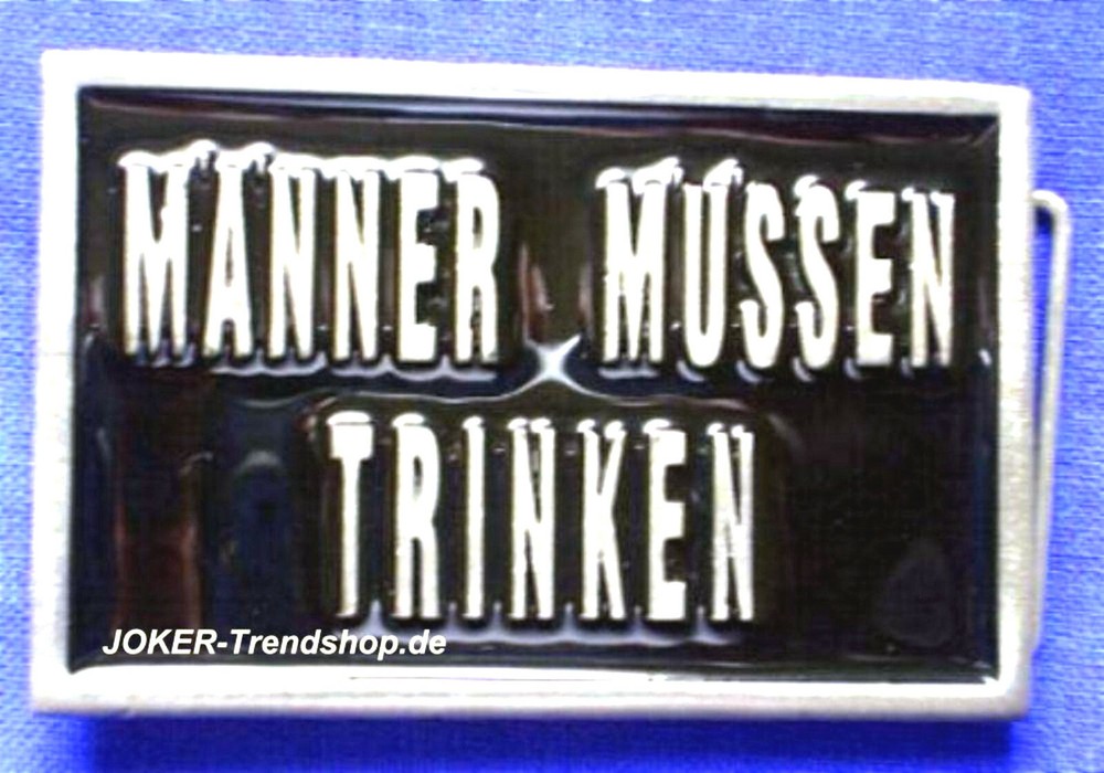 Belt Buckle Men Need Drink Buckle