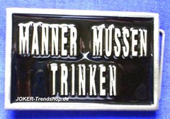 Belt Buckle Men Need Drink Buckle