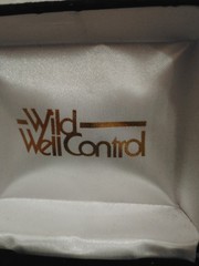 Wild Well Control Solid Bronze Belt Buckles – NOS in Boxes – Oilfield