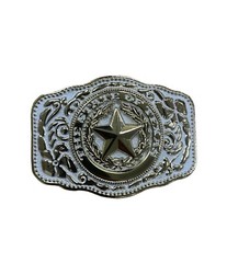 Western Rodeo Cowboy Texas Lone Star Belt Buckle Texas Star Hebillas Vaqueras