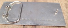 Official Classic Nintendo Brand NES Controller Metal Belt Buckle 2010