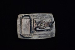 Remington Vintage 1986 Belt Buckle Country Hunting Deer Buck Farmer Made in USA