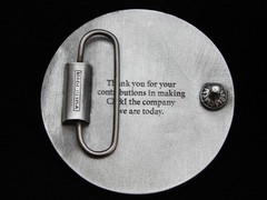 NH11145 *NOS* REALLY NICE 2014 **CB&I 125 YEARS** CONSTRUCTION COMPANY BUCKLE