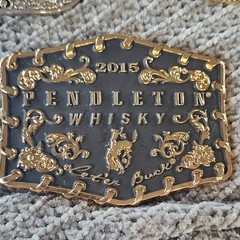 Montana Silversmiths Pendleton Whisky 5pc Western Belt Buckle Lot 2011-15