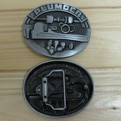 Plumber Work Profession Belt Buckle