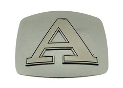 Men Women Vintage Silver Metal Initial Western A-Z Belt Buckle Cowboy Cowgirl