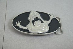 **GHOSTBUSTERS (SLIMER)** MOVIE PROMO BELT BUCKLE