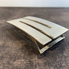 Silver Tone Belt Buckle