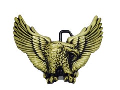 Flying Eagle Belt Buckle American Eagle Western Cowboy Motorcyclist (YEG-01-G)