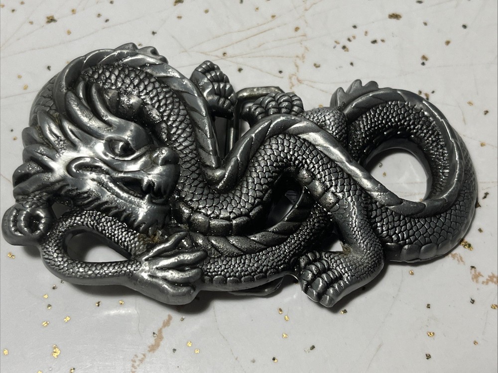 Dragon Belt Buckle – Western Cowboys Belt Buckle – Mens Womens Belt Buckle. B1