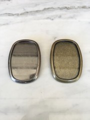 Antique Nickel or Brass Color Western Style Casual Belt Buckle For 1.5&Prime;W Belts