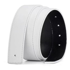 Replacement Belt 38mm Genuine Leather Mens Reversible Strap LUXURY For H Buckle✨