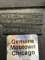 2005 Spider-Man Belt Buckle Mobtown Chicago Licensed Marvel Heavy 126g