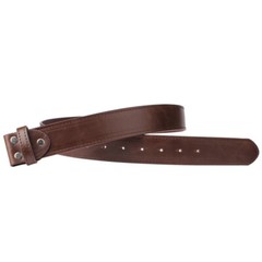 Handmade Genuine Men&rsquo;s Belt Full Grain Leather Without Buckle Heavy Duty Western