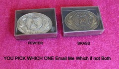 1987 (Tenth Pan American Games) BELT BUCKLE(s) Exc IOB (Pewter or Brass U Pick)