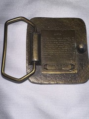 Vintage Marlin Belt Buckle 1978 Indiana Metal Craft