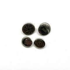 Personalized Logo/Text Brass Snap Buttons,Leather Snaps,4size 8/10/12.5/15mm lot