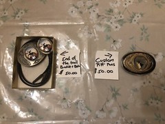 Western Belt Buckles $50 Each, Pittsburg Penguins And End Of The Trail
