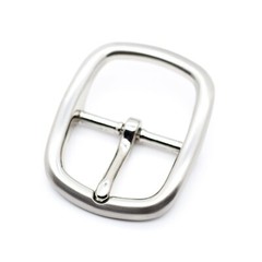 1X 30mm Belt Buckle Single Prong Rectangle Replacement Tongue Pin Buckle for Men