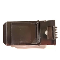 Shiny glitter black silver Metal buckle for belt used not bad!