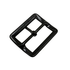 JAY-PEE Solid Brass Replacement Belt Buckle 1.75&Prime; Belts Black Chrome Brass